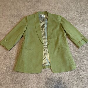 Anne Klein Sage Green Women's Blazer